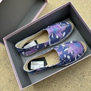 NEW Sz 40 Isabel Marant Canae Floral Espadrilles